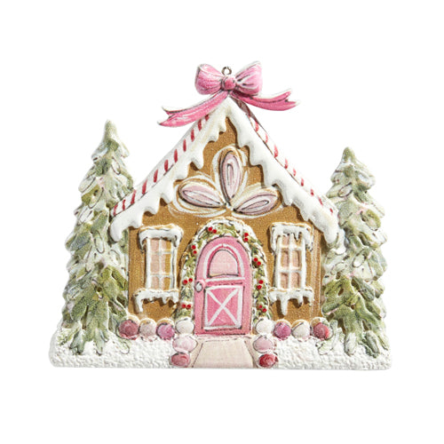 Pink gingerbread high quality house