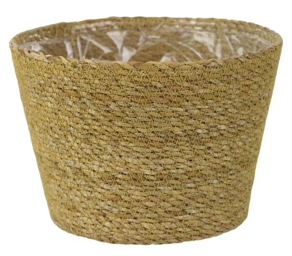 7.25" Natural Seagrass Basket