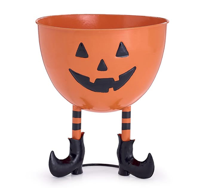 9" Jack-O-Lantern Candy Holder/Container
