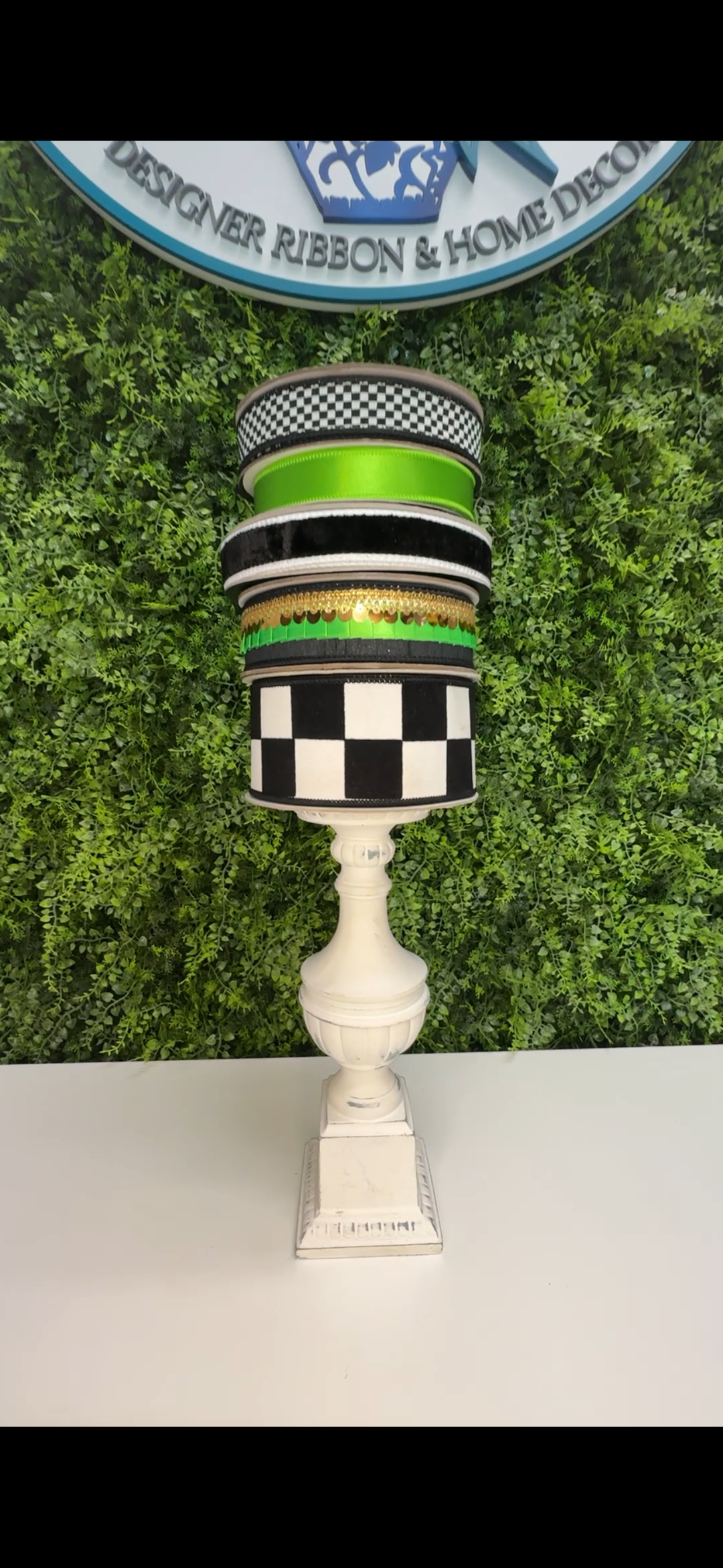 6.11.2026 Black, White and Lime Green