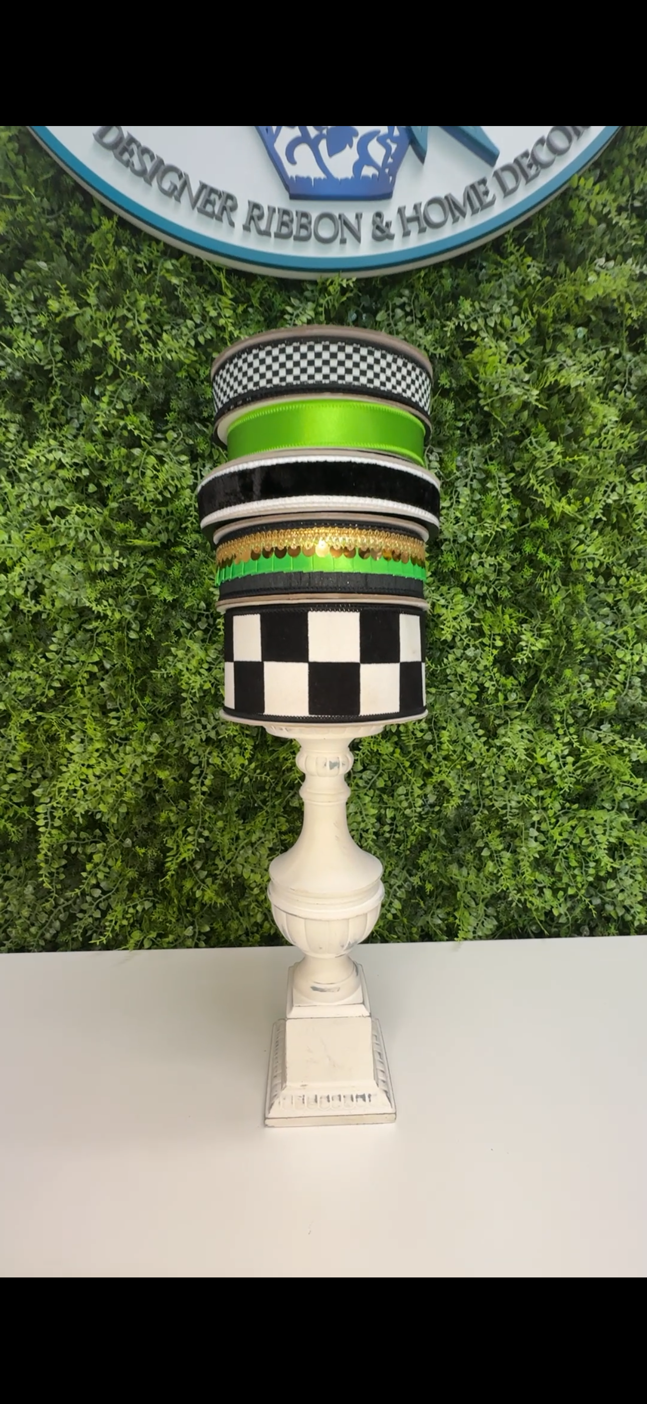 6.11.2026 Black, White and Lime Green