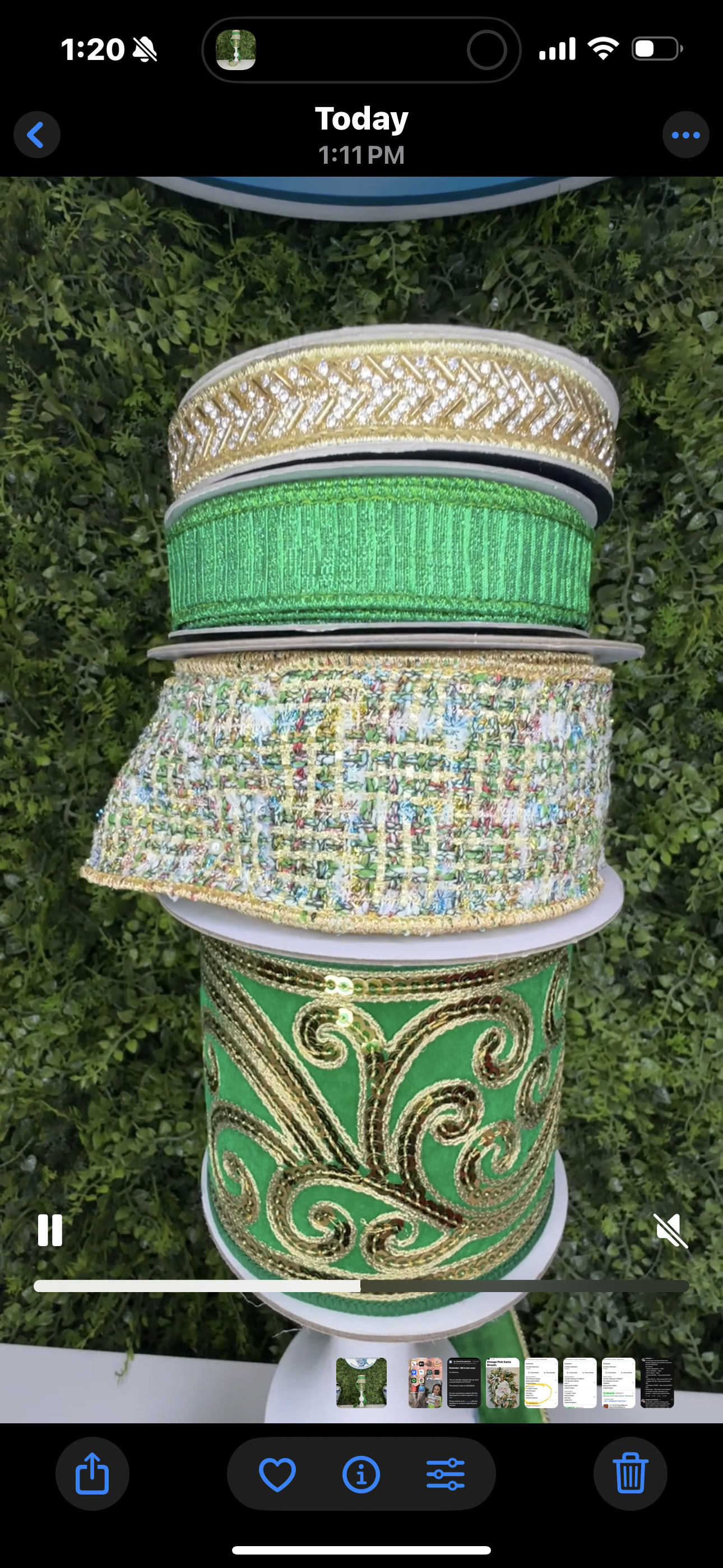 Ribbon pairing of the day 10.13.2025