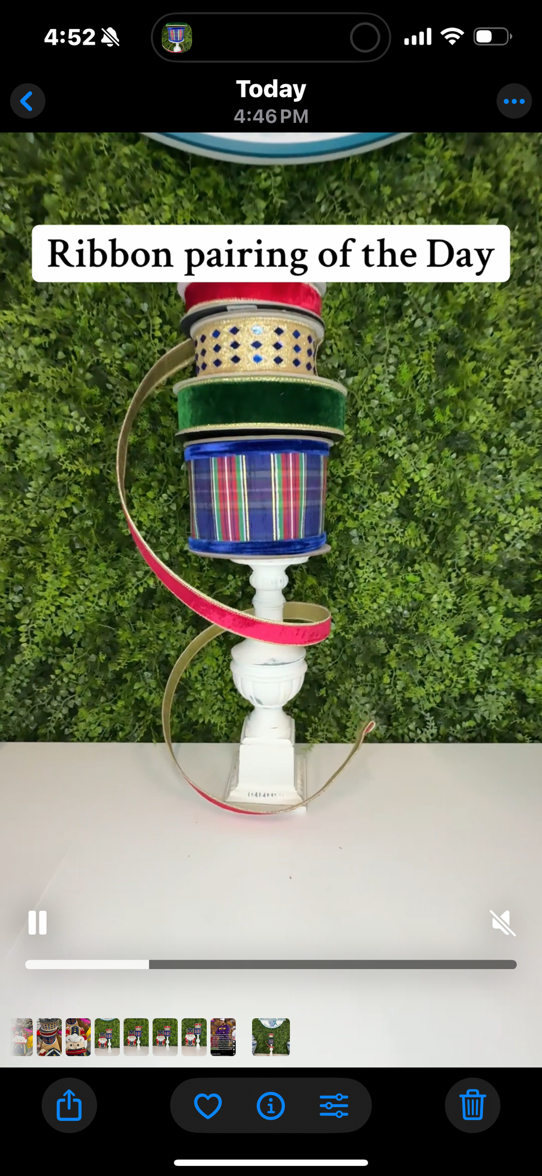 Ribbon pairing 10.29.2025