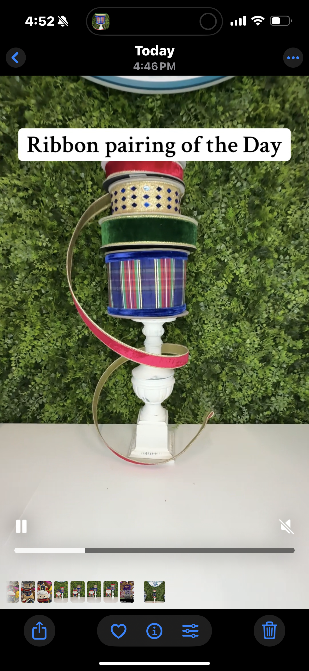 Ribbon pairing 10.29.2025