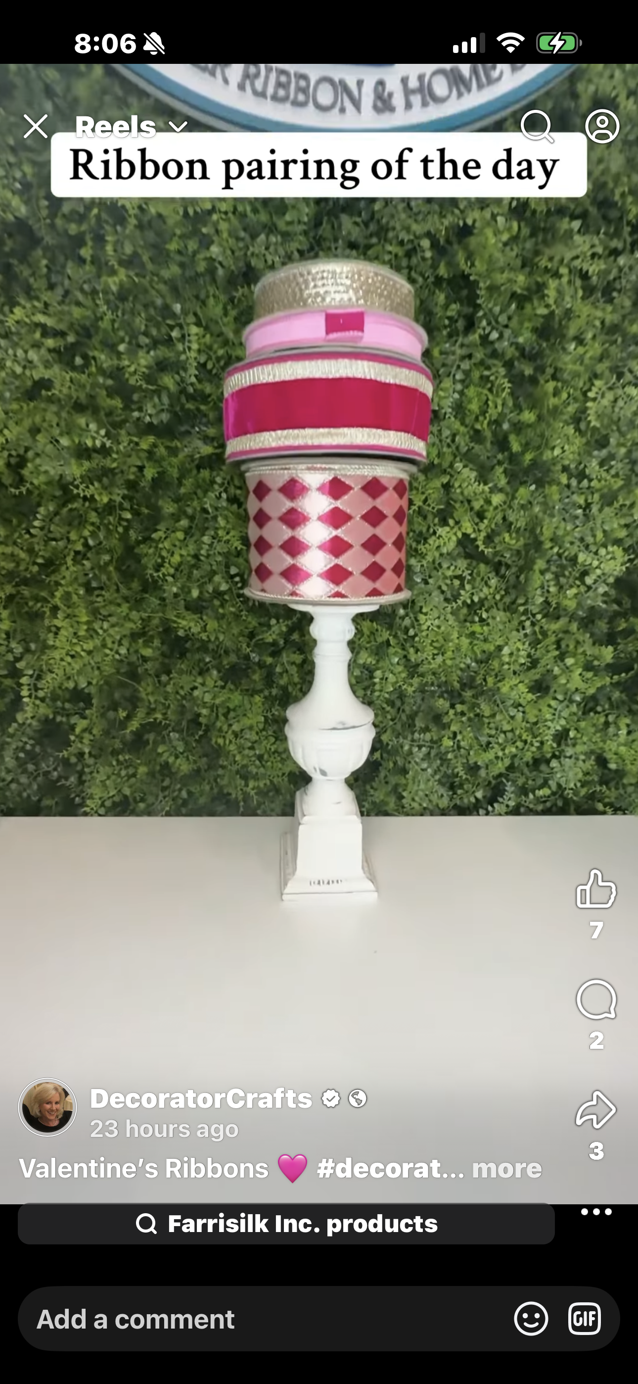 Pink and platinum pairing