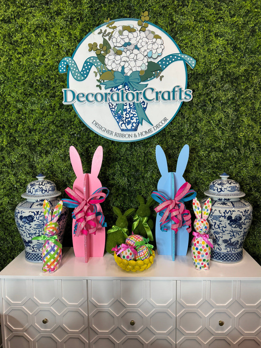 RAZ 28" Light Blue 3-D Bunny