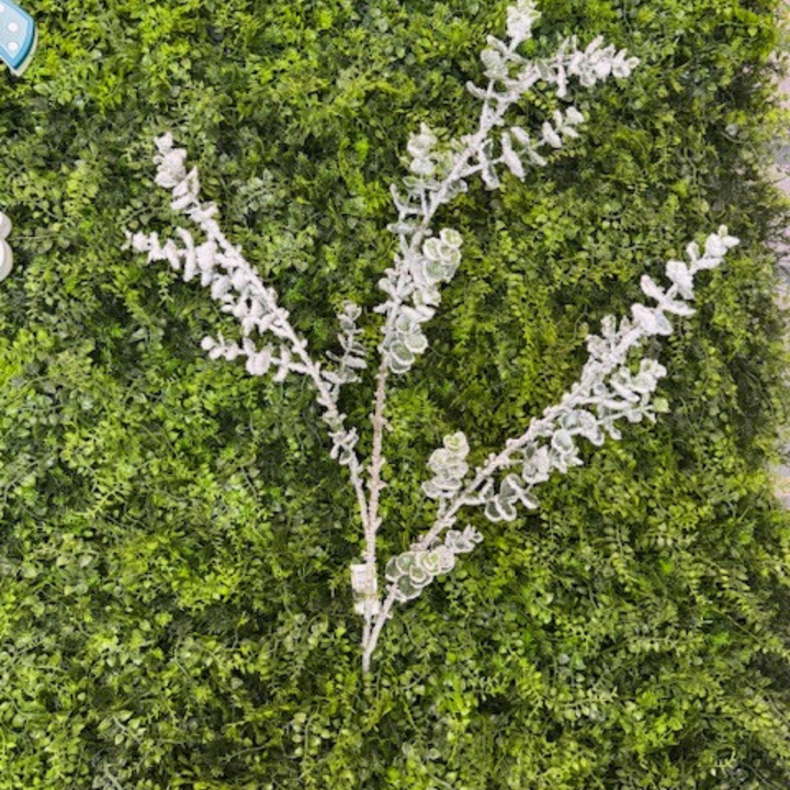 Direct Export 39" Green and White Snow Eucalyptus Branch