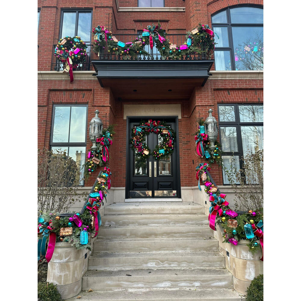 Vickerman 60" Grand Teton Artificial Unlit Christmas Wreath