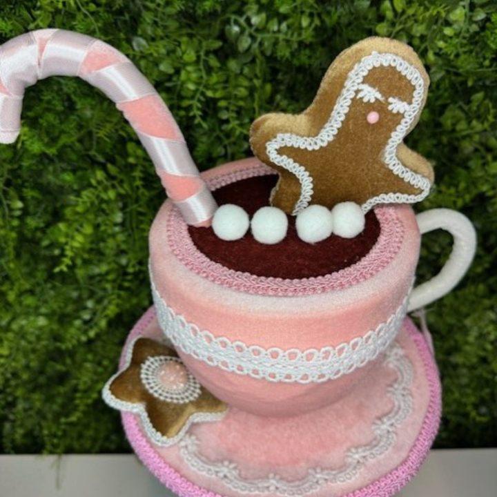 9.5" Pink Hot Chocolate Cup