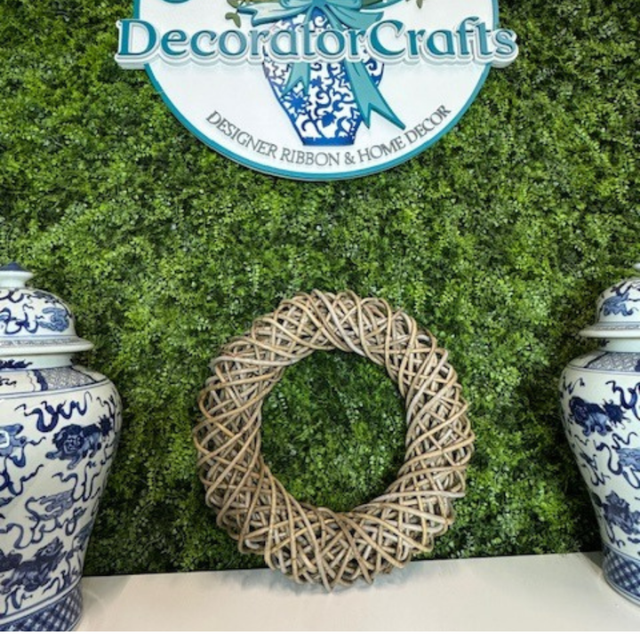 19.5" Diameter Amazing Large Rattan Wreath Base