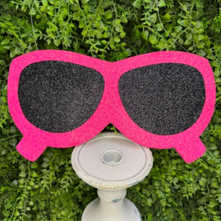 EXCLUSIVE - Glitter Sunglasses attachment