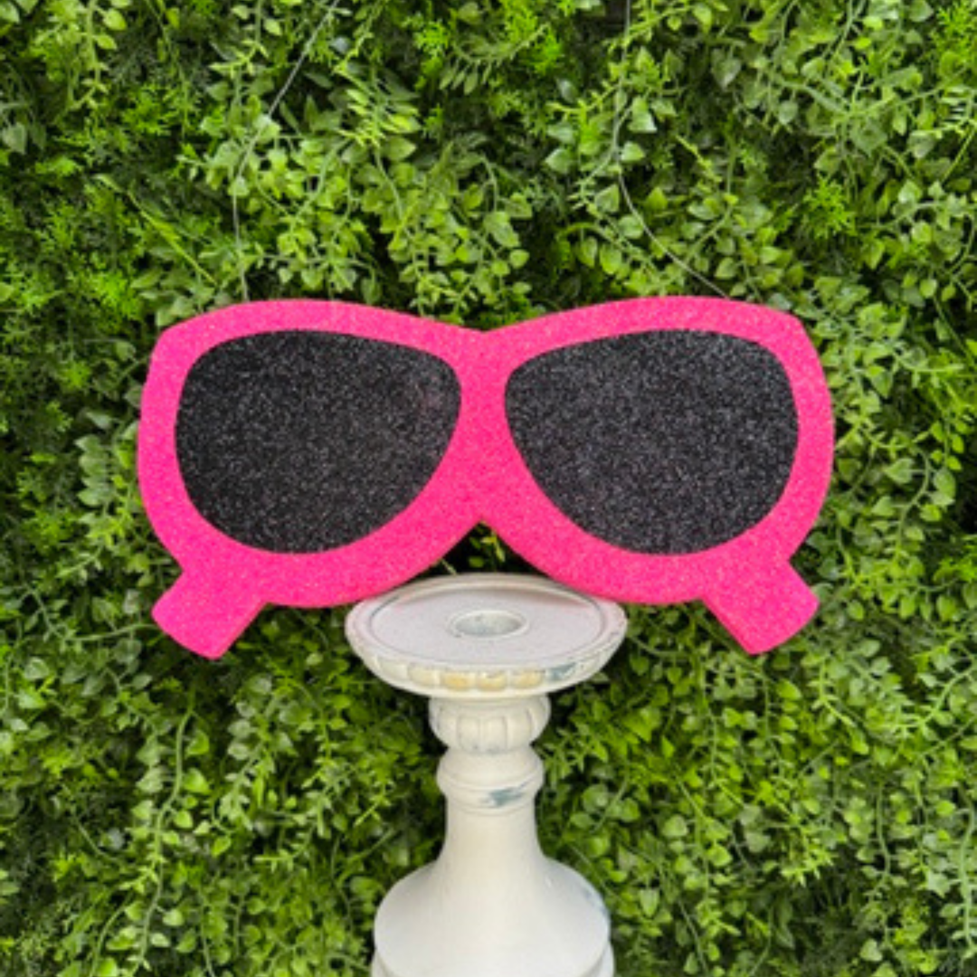 EXCLUSIVE - Glitter Sunglasses attachment