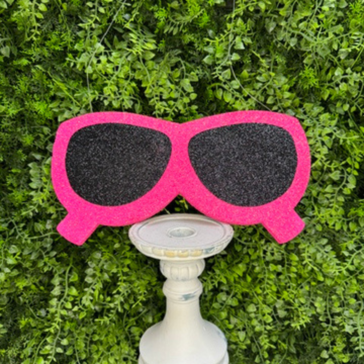 EXCLUSIVE - Glitter Sunglasses attachment