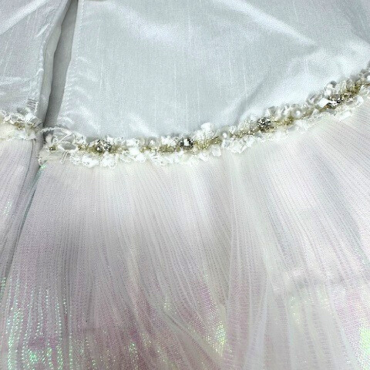 60" Farrisilk Iridecent Ballerina Tree Skirt