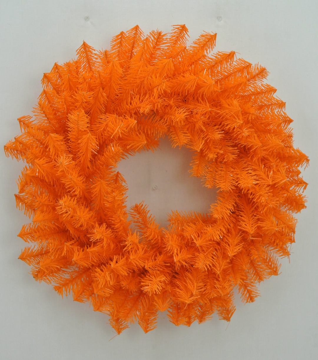 24" Orange Halloween Wreath