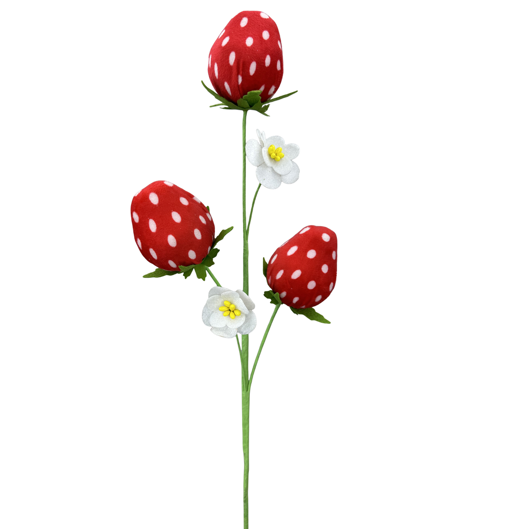 24" Red Strawberry Pick