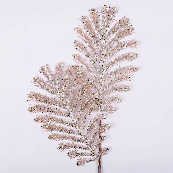 Farrisilk 23" Christmas Plumes in Light Pink