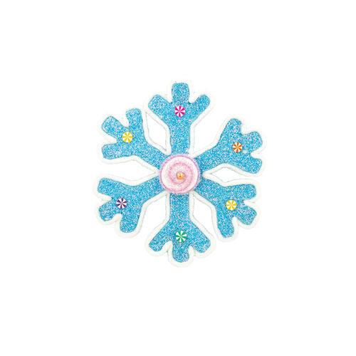 10" Blue Candy Snowflake