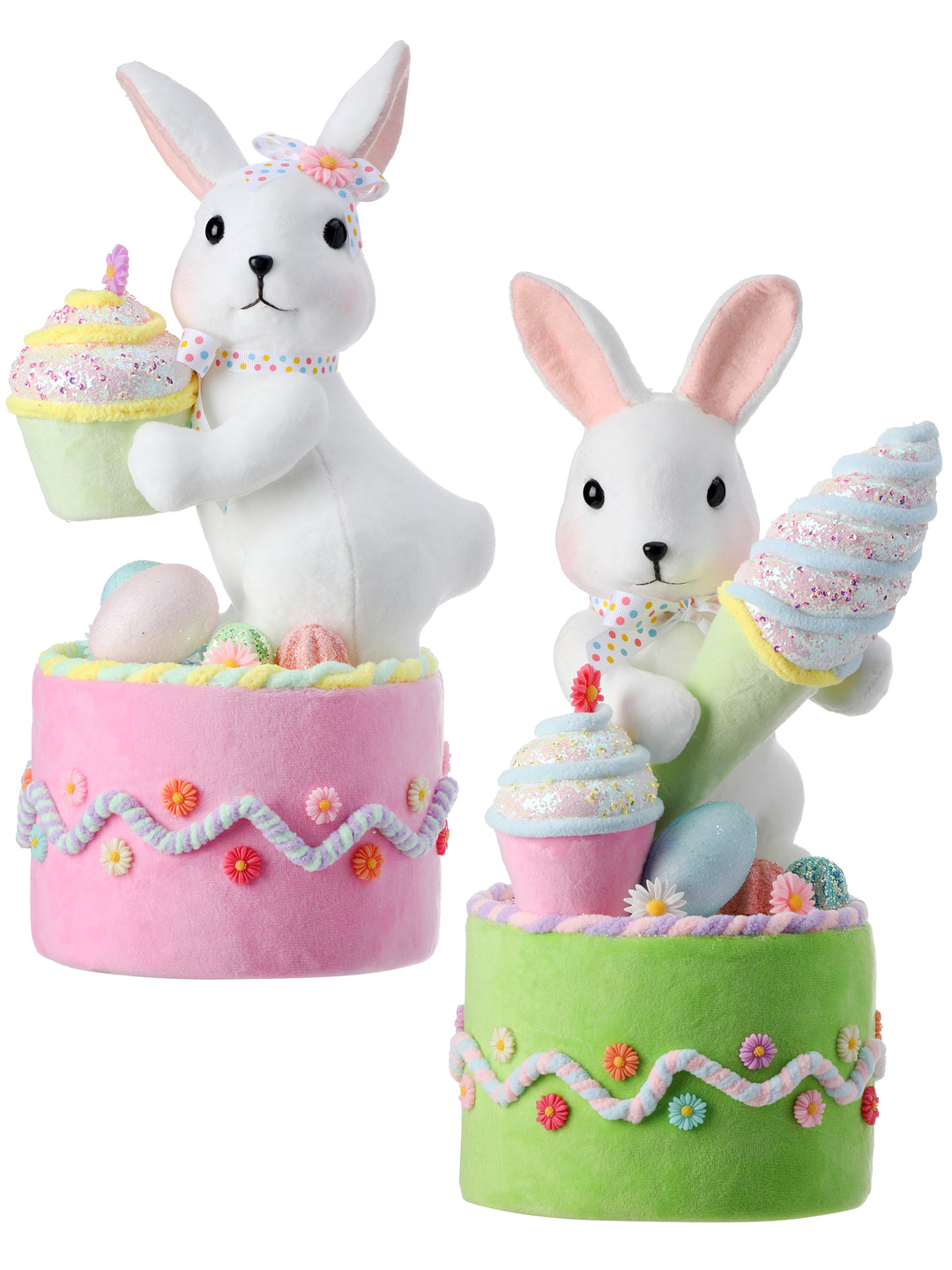 Regency 16" Styrofoam Confection Bunny Cake - Choice of one Style
