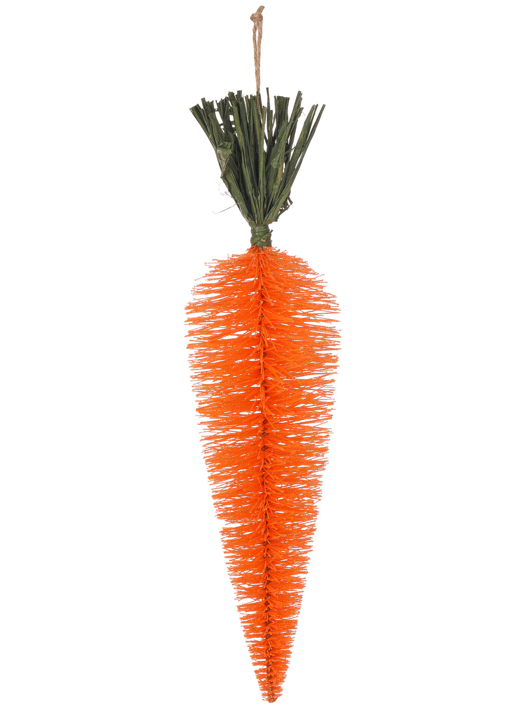 Regency 18" Orange Glitter Bristle Carrot