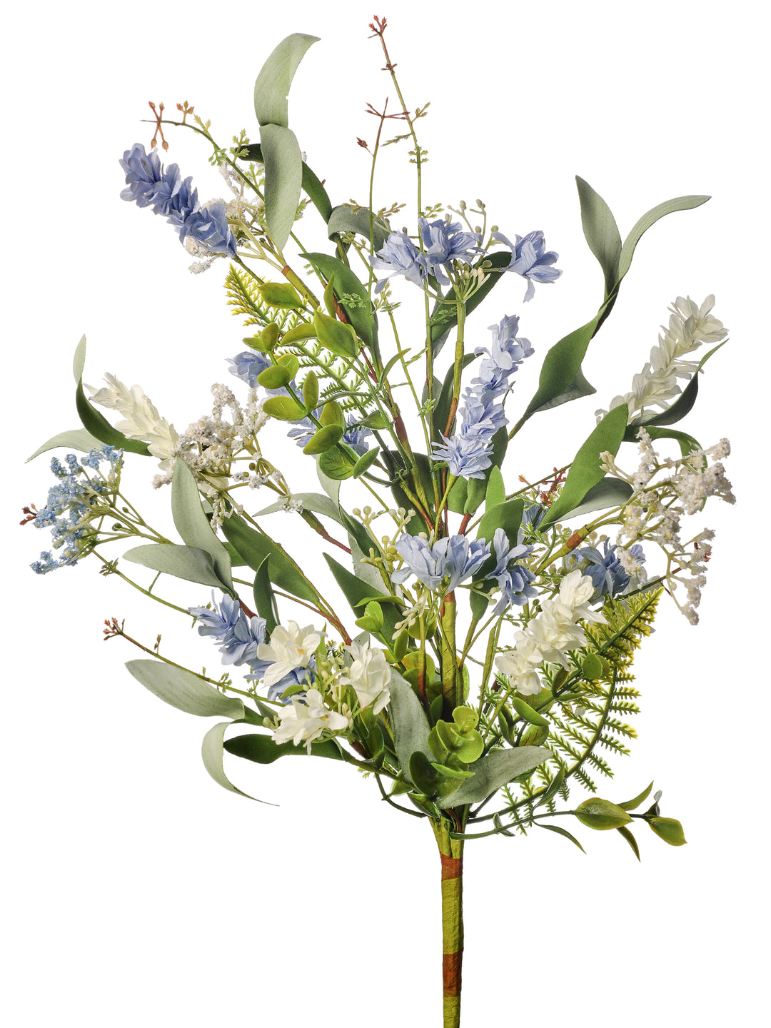 Regency 22" Blue and White Mixed Salvia Pick