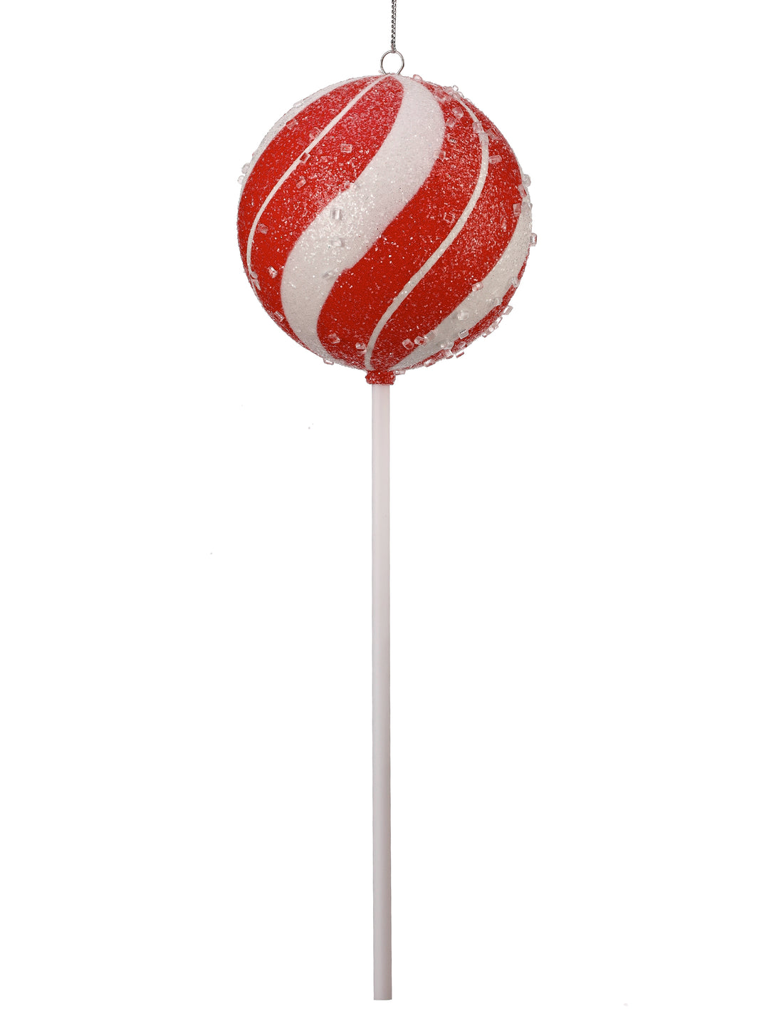 Regency 13" Red and White Peppermint Lollipop