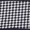 Vickerman 2.5" x 10 YD Black and White Diamond Check Wired Ribbon