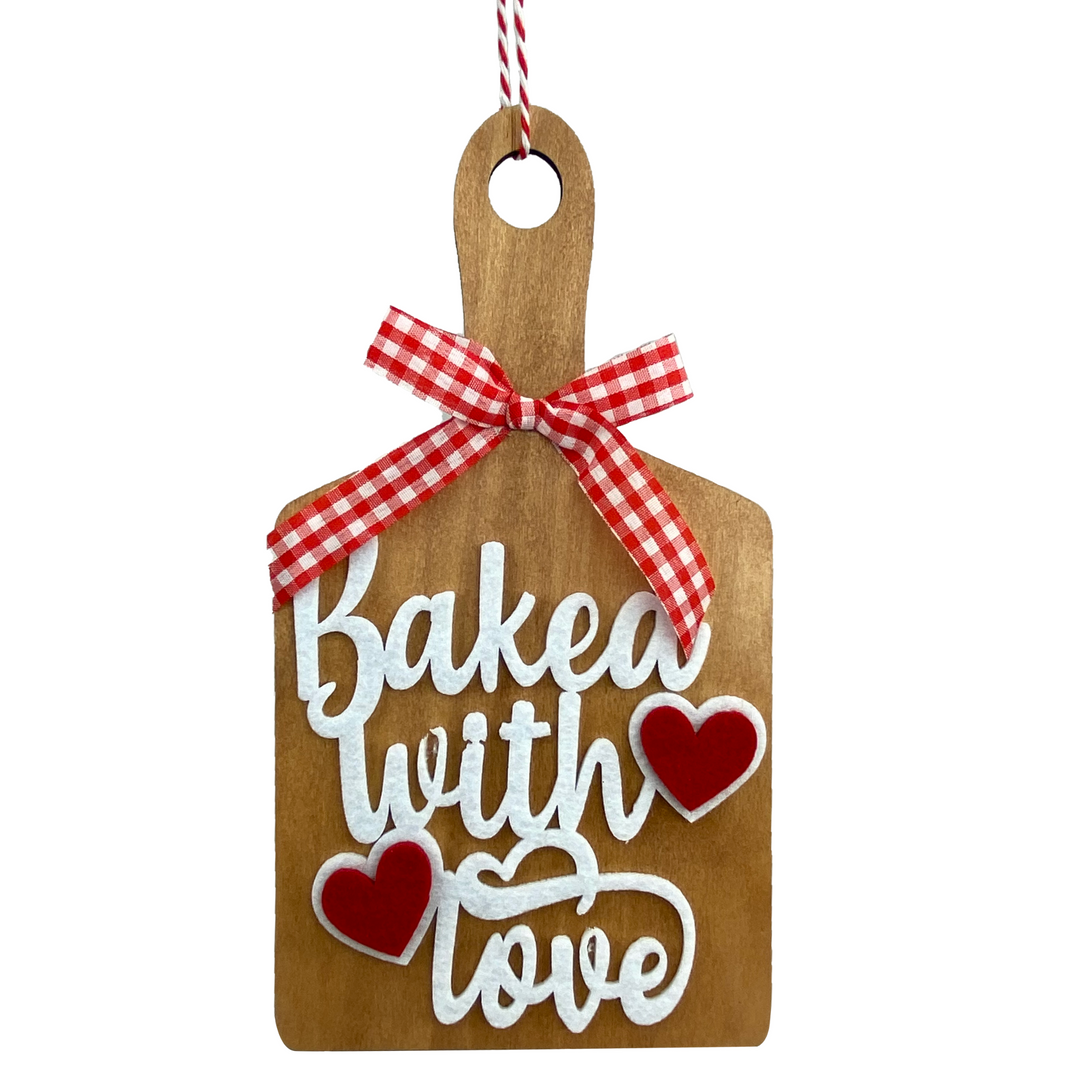 10" Baked with Love Board