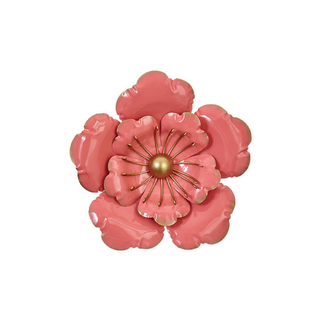 RAZ 9.5" Coral Pink Metal Flower Attachment