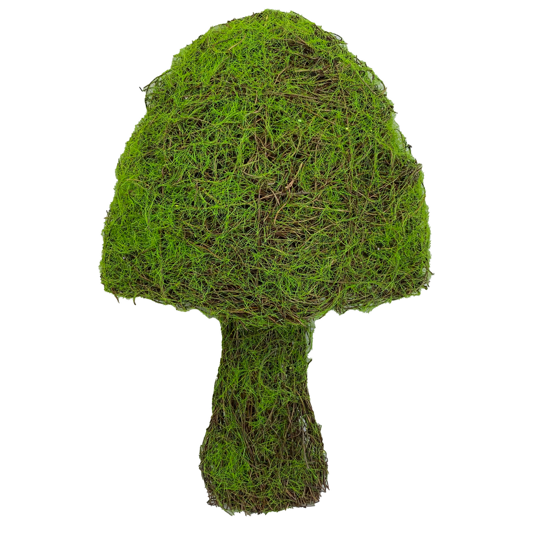13" Moss Mushroom Form