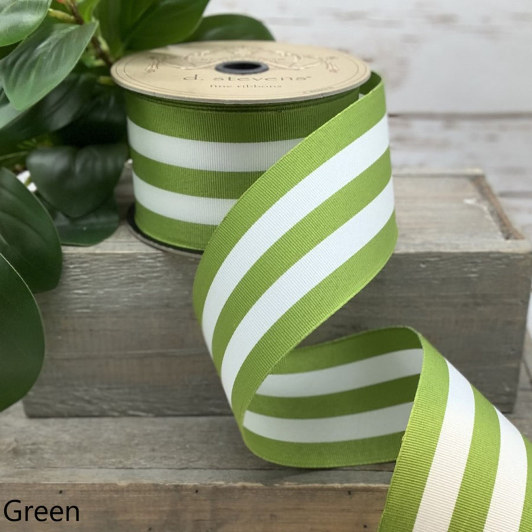 Spring Green Grosgrain Wire Ribbon (10 feet)* – Inspire-Create