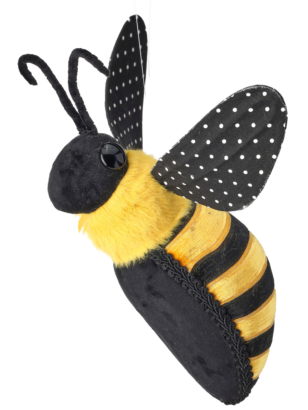 Regency 11.75" Fabric Hanging Bumblebee
