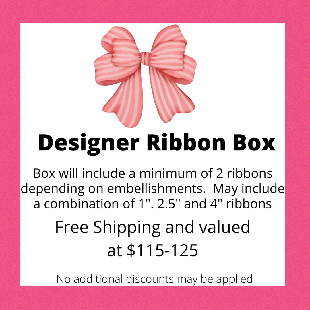 Designer Ribbon Box