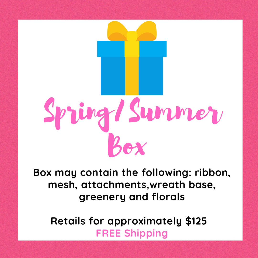 Spring/Summer Box of Goodies